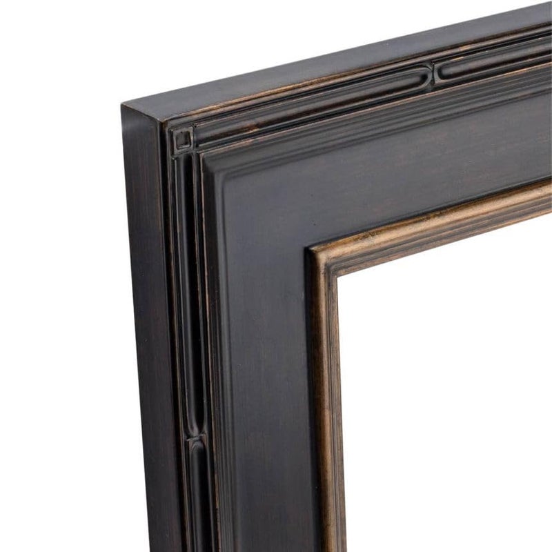 Creative Mark Museum Plein Aire Ornate Picture Frame - 9x12 - Antique Black W/Gold - Pack of 1, High-End Antique Style Frames - Open Back with No Glass or Backing - Image 4